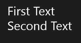 The StackPanel control.