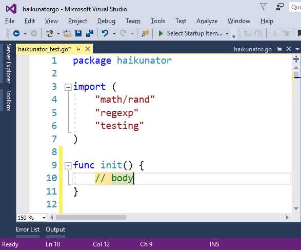 Inserting Code Snippets