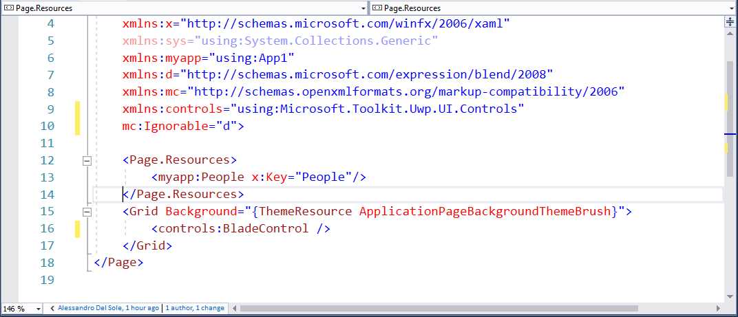 Namespace Added and Issue Fixed