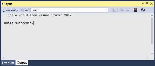 Running a Go Program with a Task