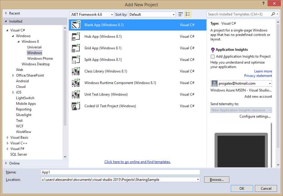 Adding a Windows Store project.