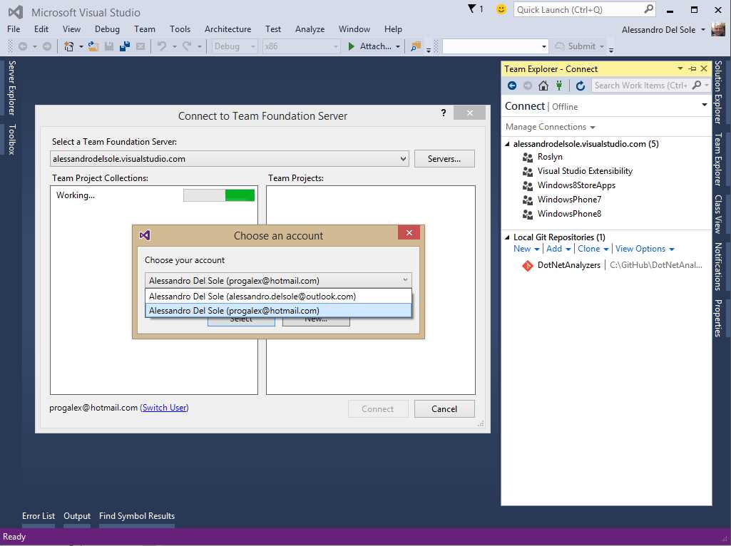 Easy sign into services with Microsoft accounts.