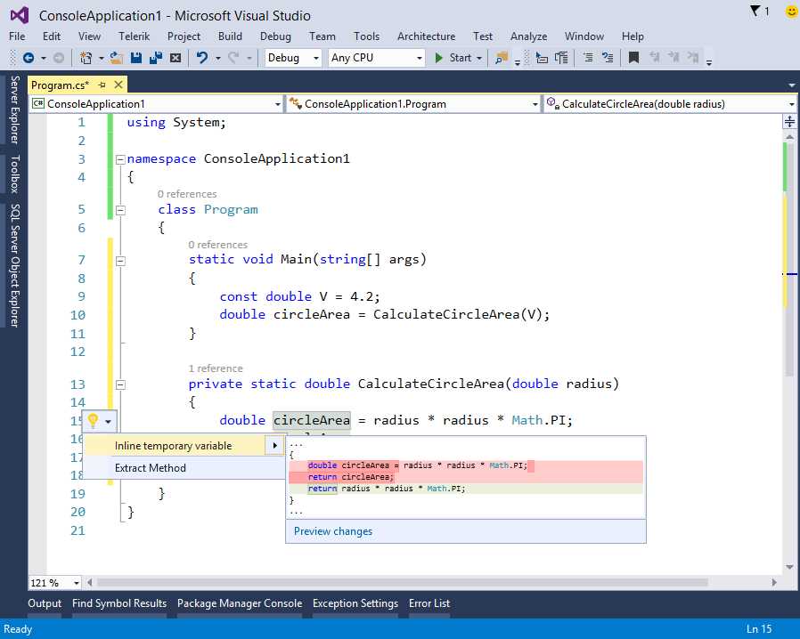 Inline Temporary Variable.