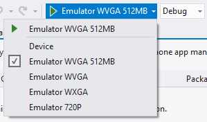Options for Debugging a Windows Phone Application with the Default SDK