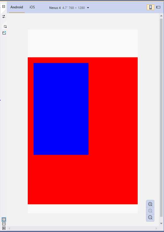 Arranging visual elements with the RelativeLayout