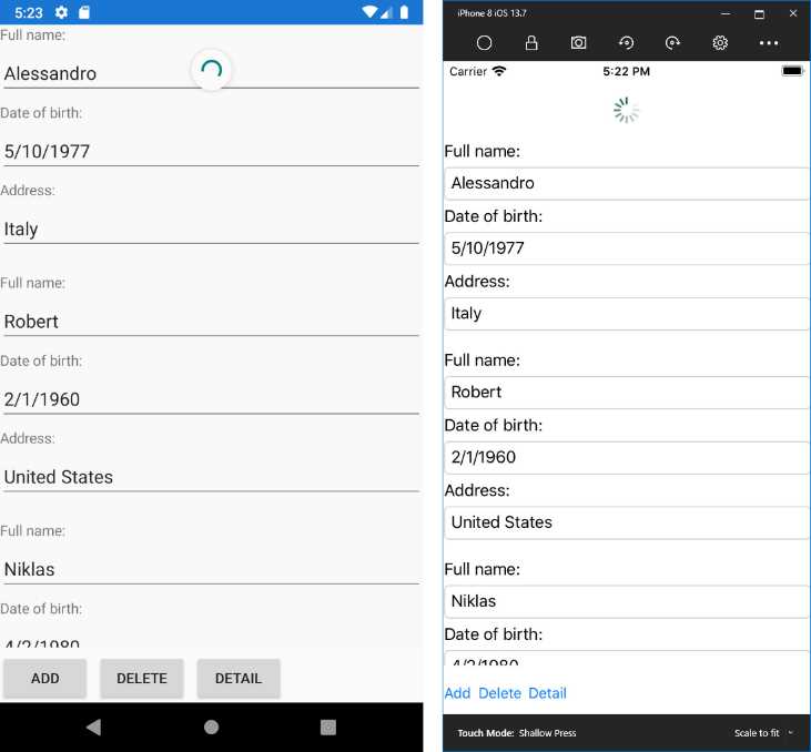 Pull-to-refresh with the RefreshView