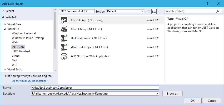 Creation of the Server