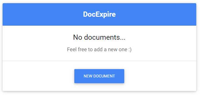 The App in the Browser (with No Documents)