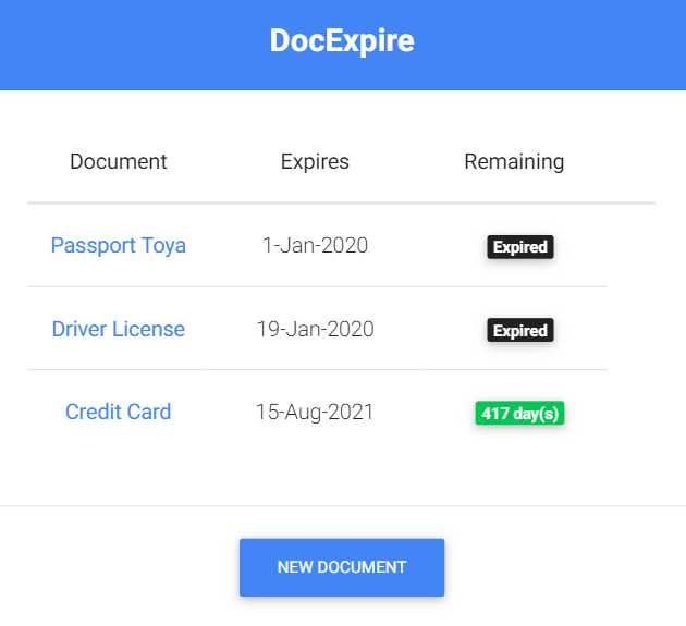 The de_base Component (Finalized App)