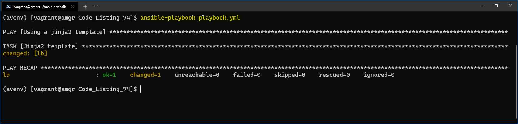 Task with deployment on the load balancer