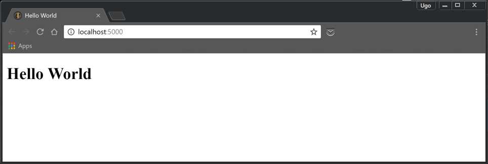 Server-Side Page Rendered Using MVC
