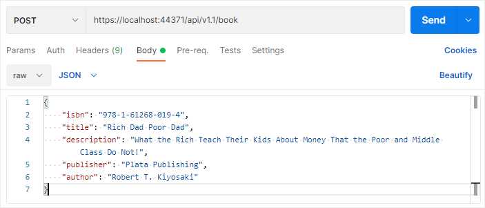 Add a New Book in Postman