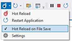 Check Hot Reload on File Save