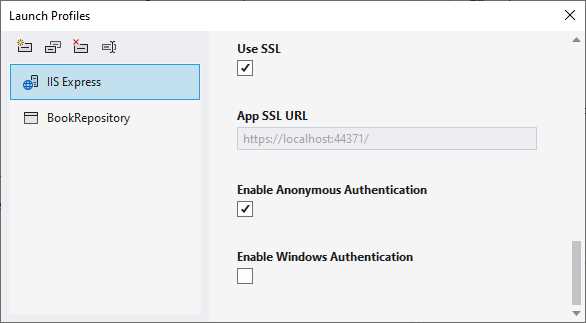 The Debug Launch Profiles UI