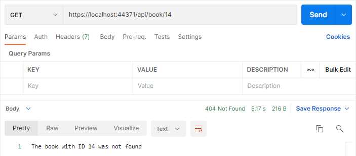 Book Id 14 not found