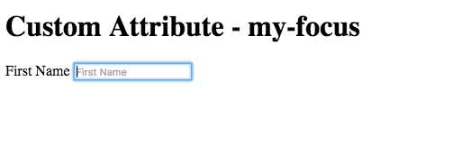 Custom Attribute–my-focus