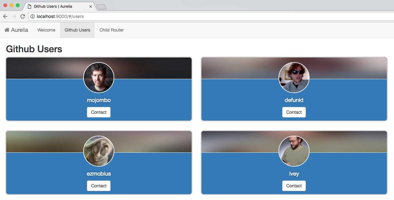 Demonstrating Web API call