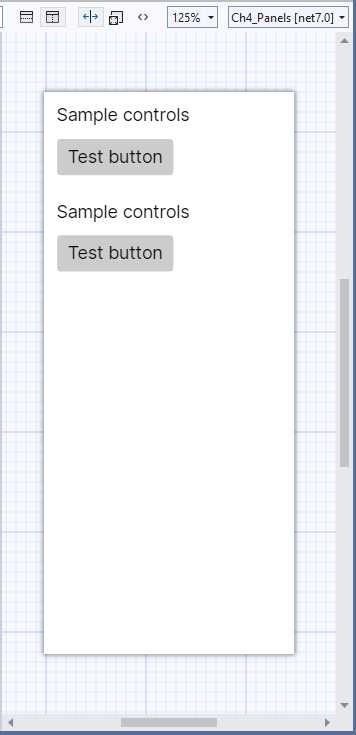 Arranging visual elements with the FlexLayout