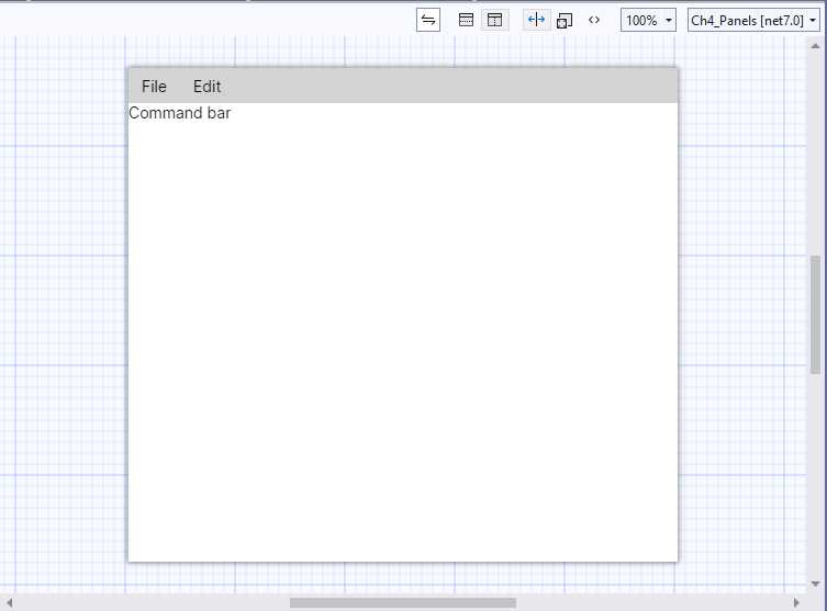 Arranging visual elements within a DockPanel