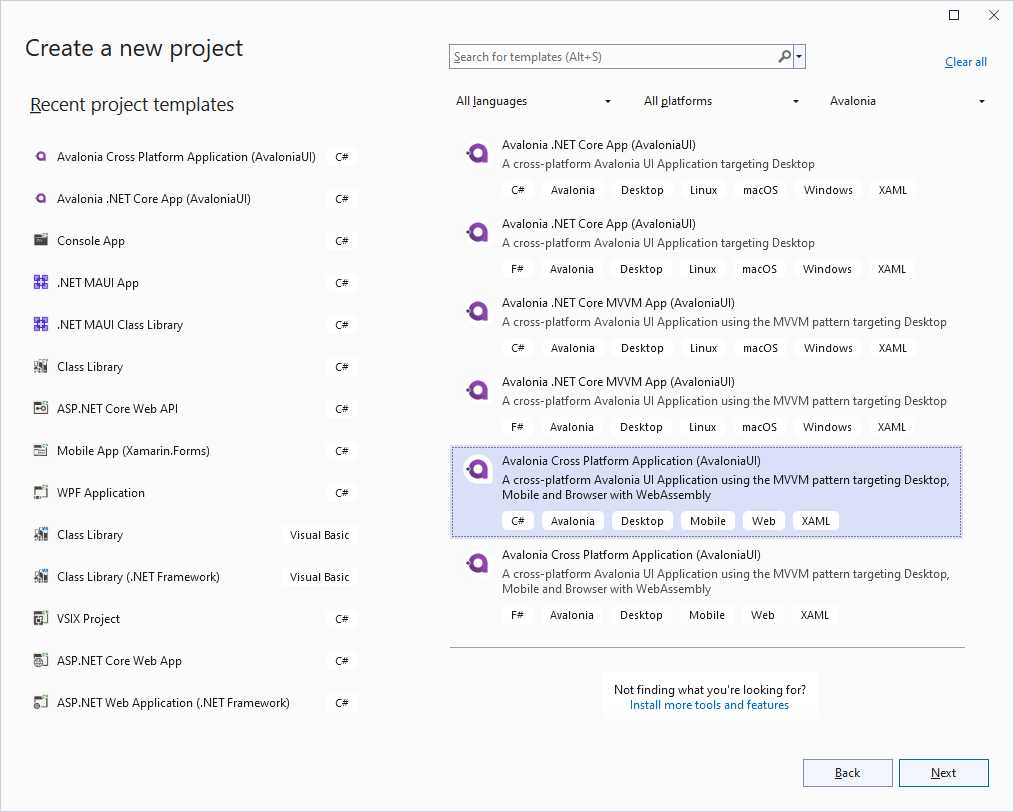Creating a new cross-platform solution