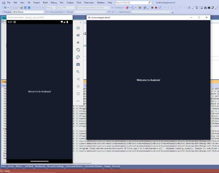 Debugging cross-platform solutions