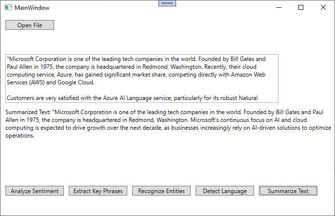 Extracting text summaries