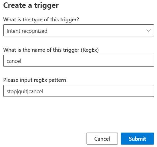 Composer – Create a trigger