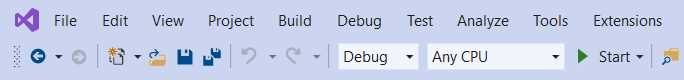 Any CPU Setting—Visual Studio 2019