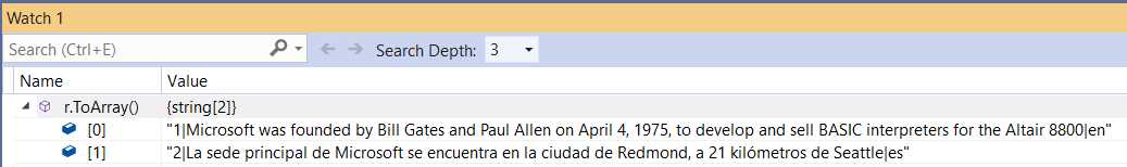 Values Returned by the MergeItems Method