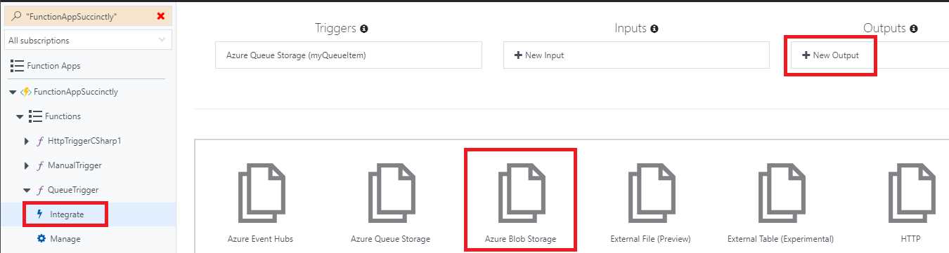 Adding a New Blob Storage Output