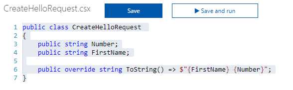 The CreateHelloRequest Code