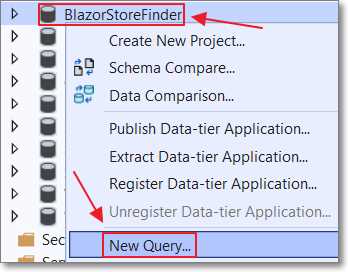 Create New Query