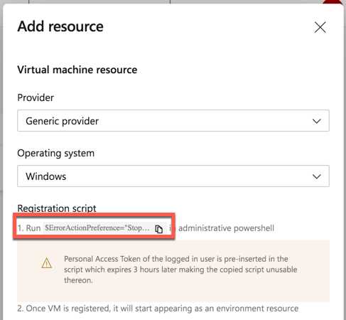 Adding a virtual machine