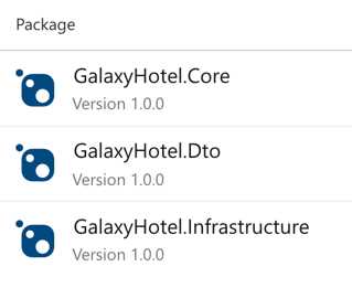 Packages deployed during pipeline execution