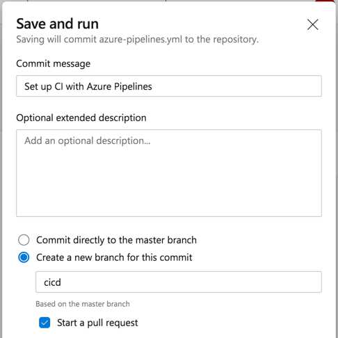 Save and run settings
