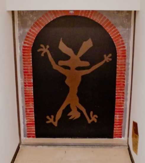 A mural of Wile E. Coyote on a wall of the Rotch Library at MIT (source Wikipedia).