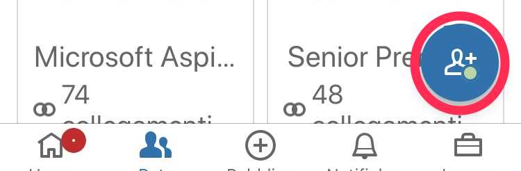 Adding new connections on LinkedIn.