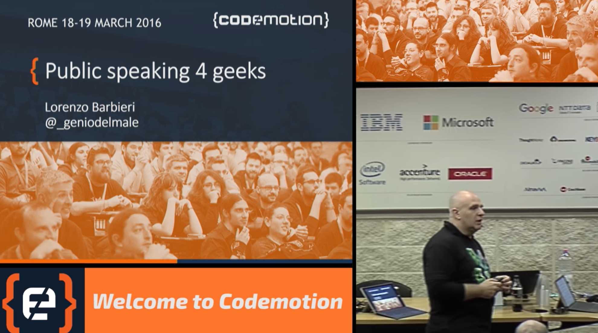 Great session in-person, unpleasant experience online.