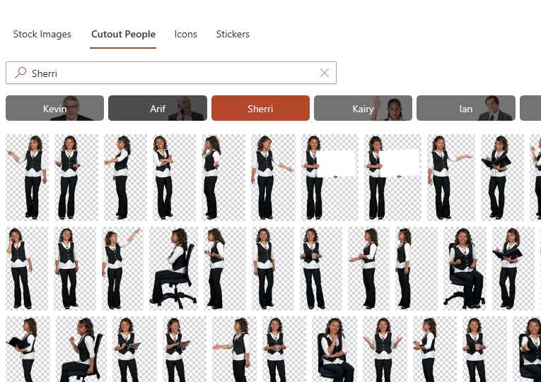 New premium content in PowerPoint for Microsoft 365 subscribers.