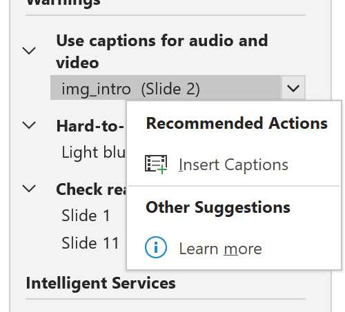 Use captions and subtitles if available.