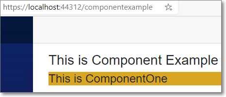 A nested component