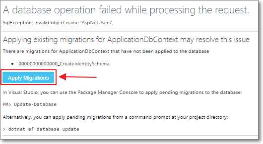 Apply Migrations