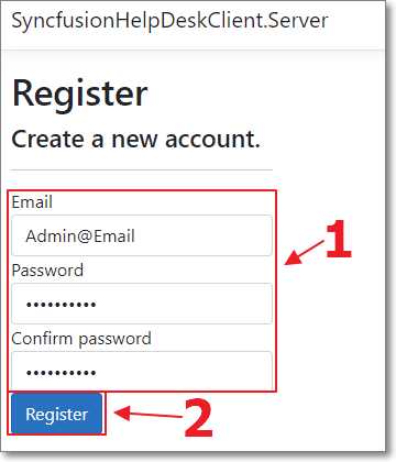 Create Admin@Email