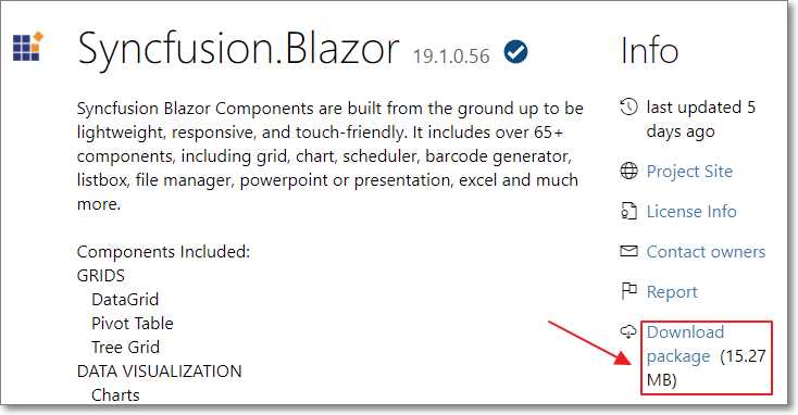 Download NuGet Package