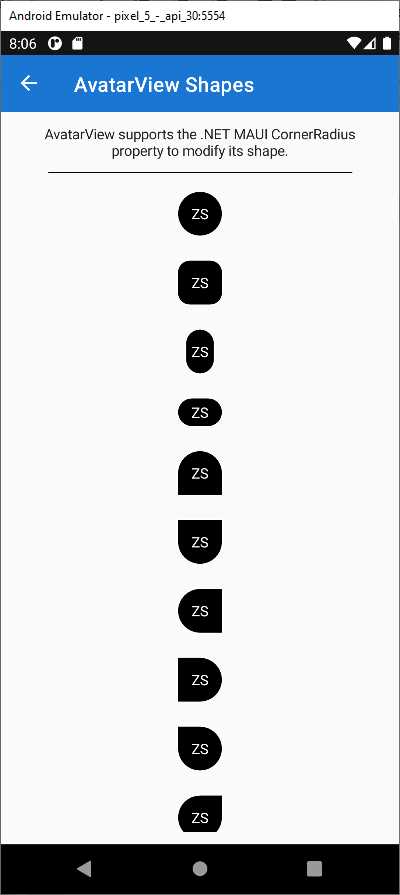 Custom AvatarView Shapes