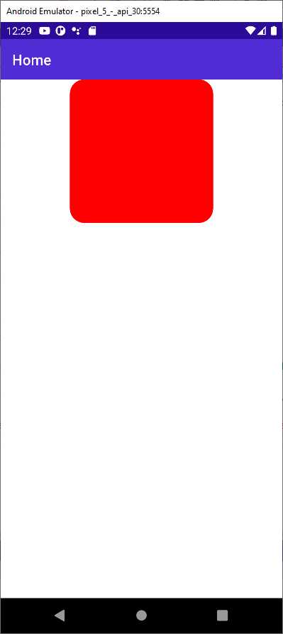 Displaying a BoxView