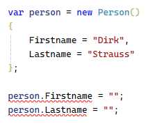 Using the init-Only Properties