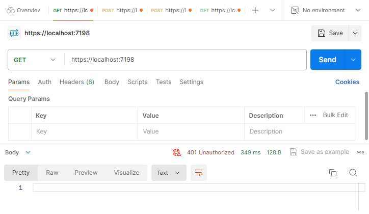 Trying to Access API Unauthorized