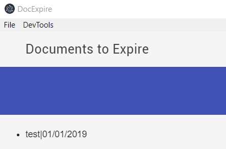 A New Document Added to the UI