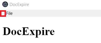 Empty Menu Option on Windows